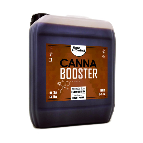 5 л CannaBooster — Для ефірних залоз рослин / аналог CBG Delta 9 5 л CannaBooster — Для ефірних залоз рослин / аналог CBG Delta 9