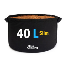 40 л Slim Grow Bag — Тканинний горщик 26х45 см 40 л Slim Grow Bag — Тканинний горщик 26х45 см