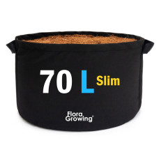 70 л Slim Grow Bag — Тканинний горщик 30х55 см 70 л Slim Grow Bag — Тканинний горщик 30х55 см